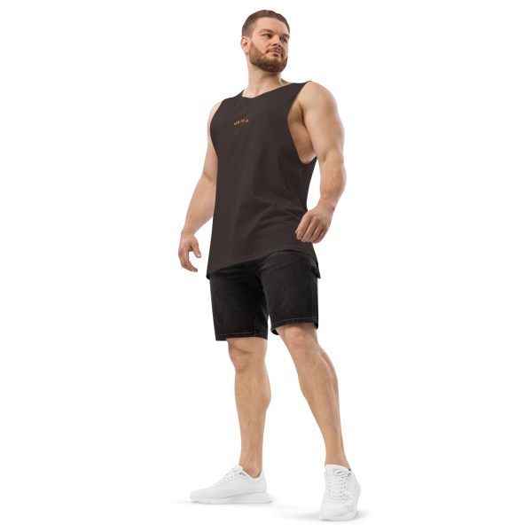 Men’s WILD drop arm tank top