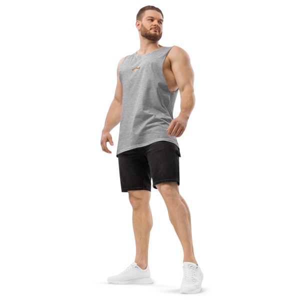 Men’s WILD drop arm tank top