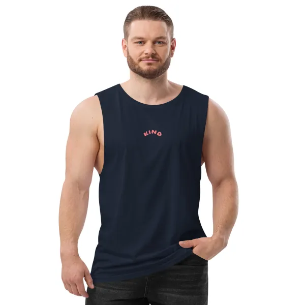 Men’s KIND drop arm tank top