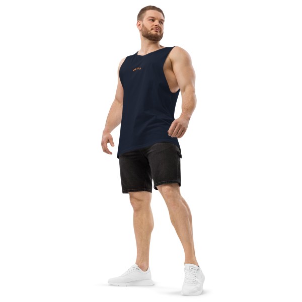Men’s WILD drop arm tank top