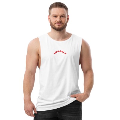 Men’s LOVABLE drop arm tank top Men’s LOVABLE drop arm tank top