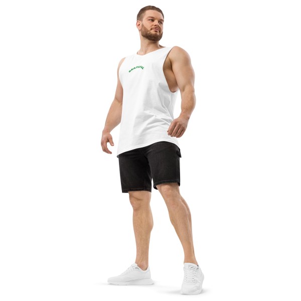 Men’s GRATEFUL drop arm tank top