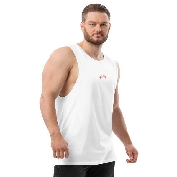 Men’s KIND drop arm tank top