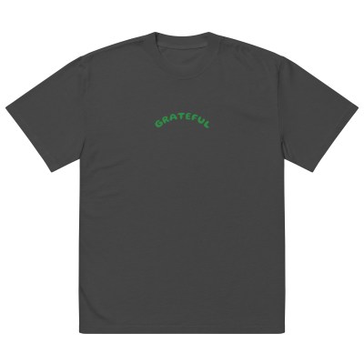 Oversized GRATEFUL faded t-shirt Oversized GRATEFUL faded t-shirt