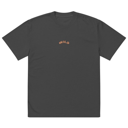Oversized WILD faded t-shirt Oversized WILD faded t-shirt