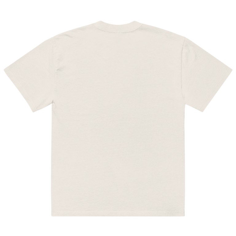 Oversized GRATEFUL faded t-shirt