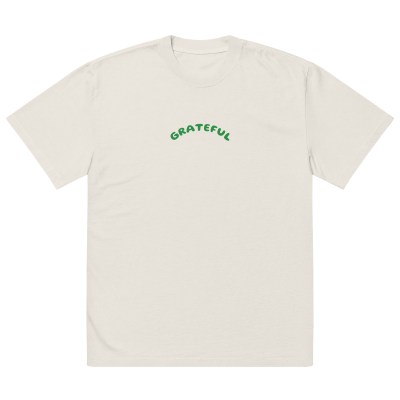 Oversized GRATEFUL faded t-shirt Oversized GRATEFUL faded t-shirt