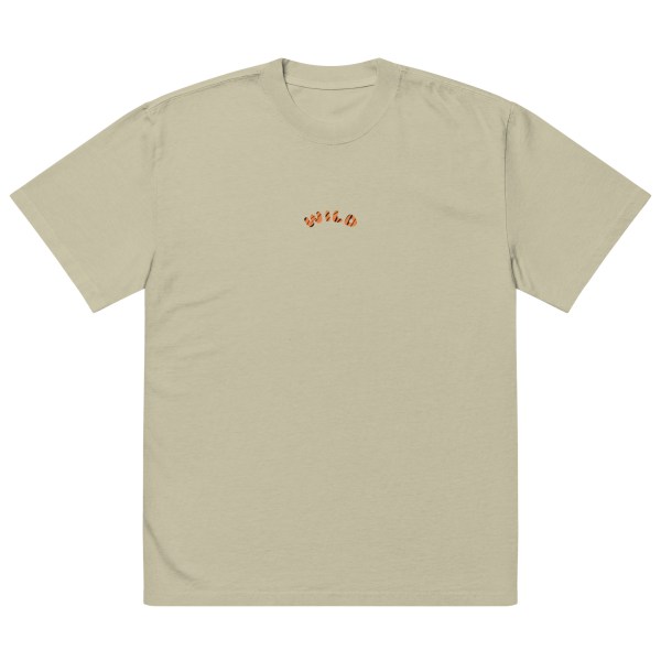 Oversized WILD faded t-shirt