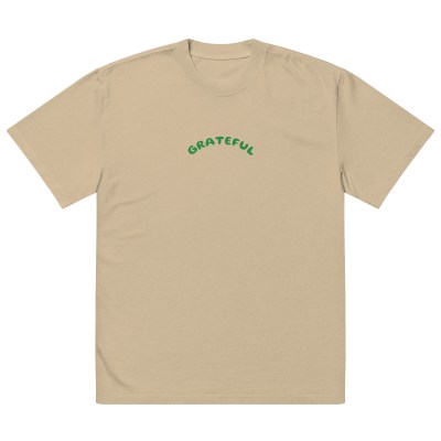 Oversized GRATEFUL faded t-shirt Oversized GRATEFUL faded t-shirt