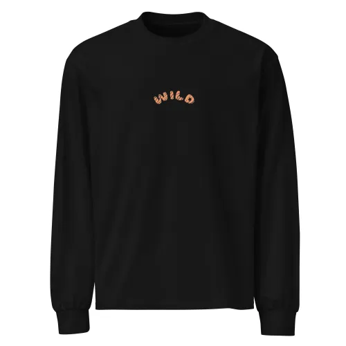 WILD Premium heavyweight long sleeve shirt