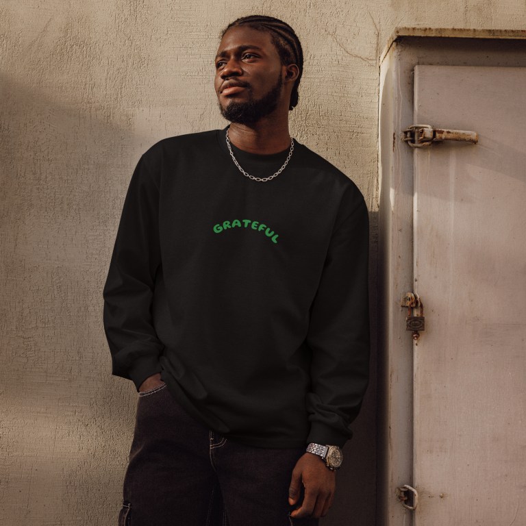 GRATEFUL Premium heavyweight long sleeve shirt GRATEFUL Premium heavyweight long sleeve shirt