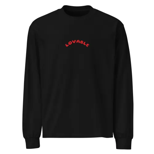 LOVABLE Premium heavyweight long sleeve shirt