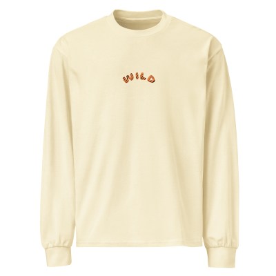 WILD Premium heavyweight long sleeve shirt