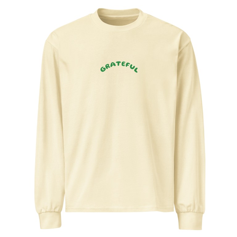 GRATEFUL Premium heavyweight long sleeve shirt GRATEFUL Premium heavyweight long sleeve shirt