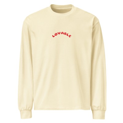 LOVABLE Premium heavyweight long sleeve shirt LOVABLE Premium heavyweight long sleeve shirt