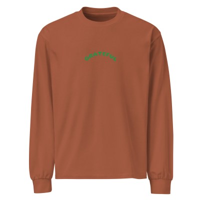 GRATEFUL Premium heavyweight long sleeve shirt