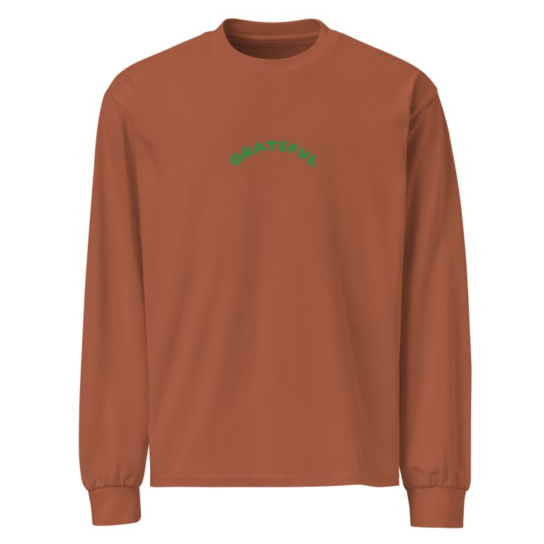 GRATEFUL Premium heavyweight long sleeve shirt GRATEFUL Premium heavyweight long sleeve shirt