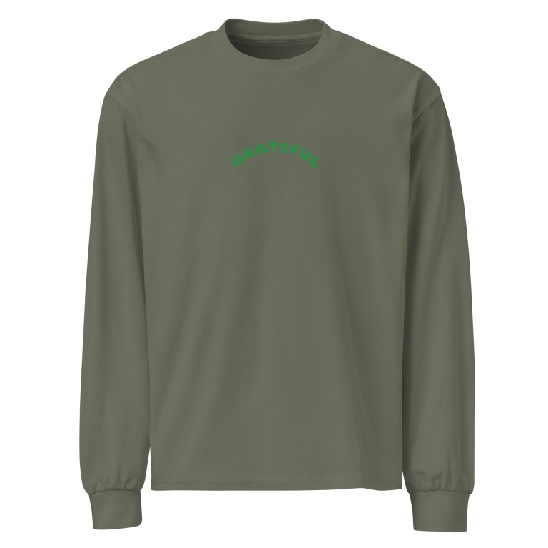 GRATEFUL Premium heavyweight long sleeve shirt GRATEFUL Premium heavyweight long sleeve shirt