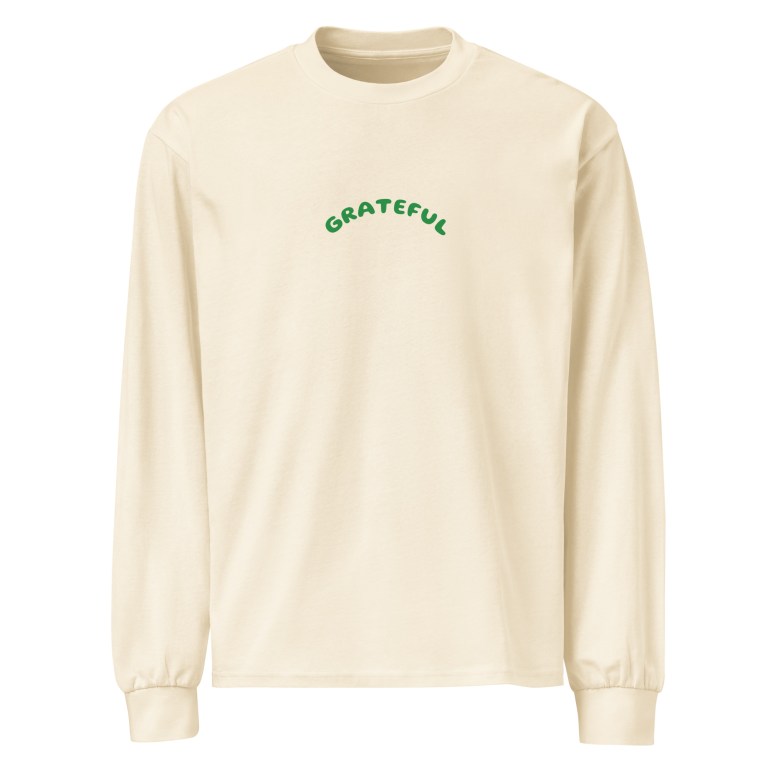 GRATEFUL Premium heavyweight long sleeve shirt GRATEFUL Premium heavyweight long sleeve shirt