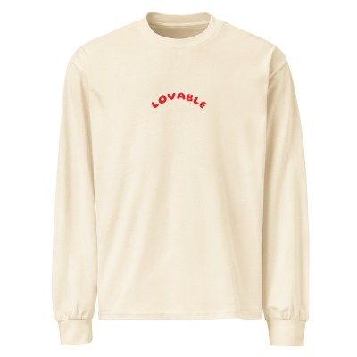 LOVABLE Premium heavyweight long sleeve shirt LOVABLE Premium heavyweight long sleeve shirt