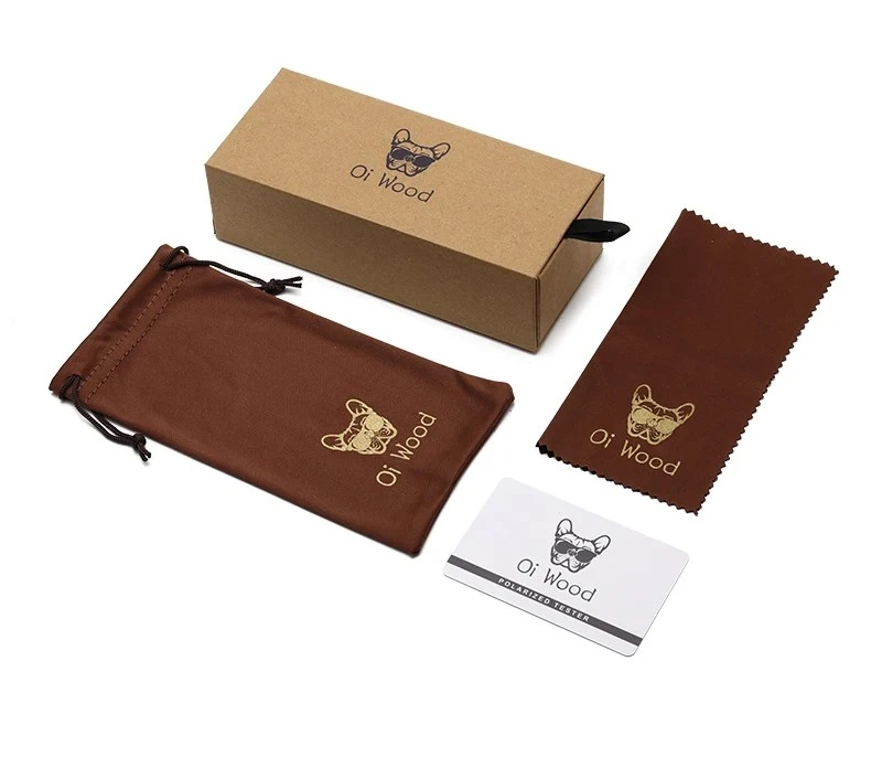 Oi Wood Sunglasses Walnut Wood Round Eyeglasses