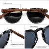 Oi Wood Sunglasses Walnut Wood Round Eyeglasses