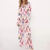 Women’s Loungewear Champagne Long Sleeve 2 Piece Set Women’s Loungewear Champagne Long Sleeve 2 Piece Set