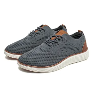 HOBIBEAR Men’s Oxfords Shoes Mesh Dress Sneakers HOBIBEAR Men’s Oxfords Shoes Mesh Dress Sneakers