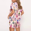 Women’s 2 Piece Champagne Pyjamas Set Women’s 2 Piece Champagne Pyjamas Set