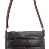 Milleni Womens Italian Leather Bag Soft Nappa Leather Cross-Body Travel – Black/Chestnut Milleni Womens Italian Leather Bag Soft Nappa Leather Cross-Body Travel – Black/Chestnut