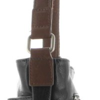 Milleni Womens Italian Leather Bag Soft Nappa Leather Cross-Body Travel – Black/Chestnut Milleni Womens Italian Leather Bag Soft Nappa Leather Cross-Body Travel – Black/Chestnut