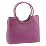 Milleni Mini Fashion Bag Tote Handbag in Plum Milleni Mini Fashion Bag Tote Handbag in Plum