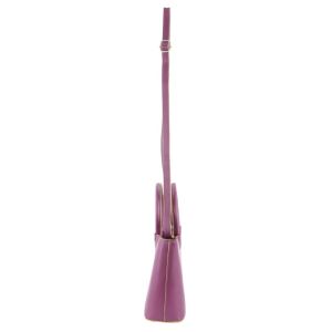 Milleni Mini Fashion Bag Tote Handbag in Plum Milleni Mini Fashion Bag Tote Handbag in Plum