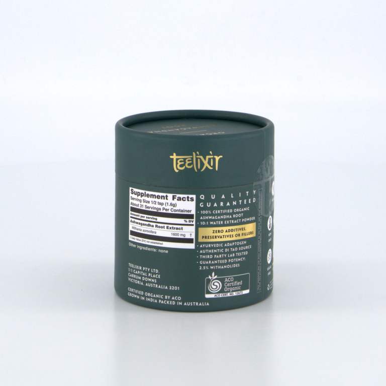 Teelixir Organic Ashwagandha Root 50g Teelixir Organic Ashwagandha Root 50g