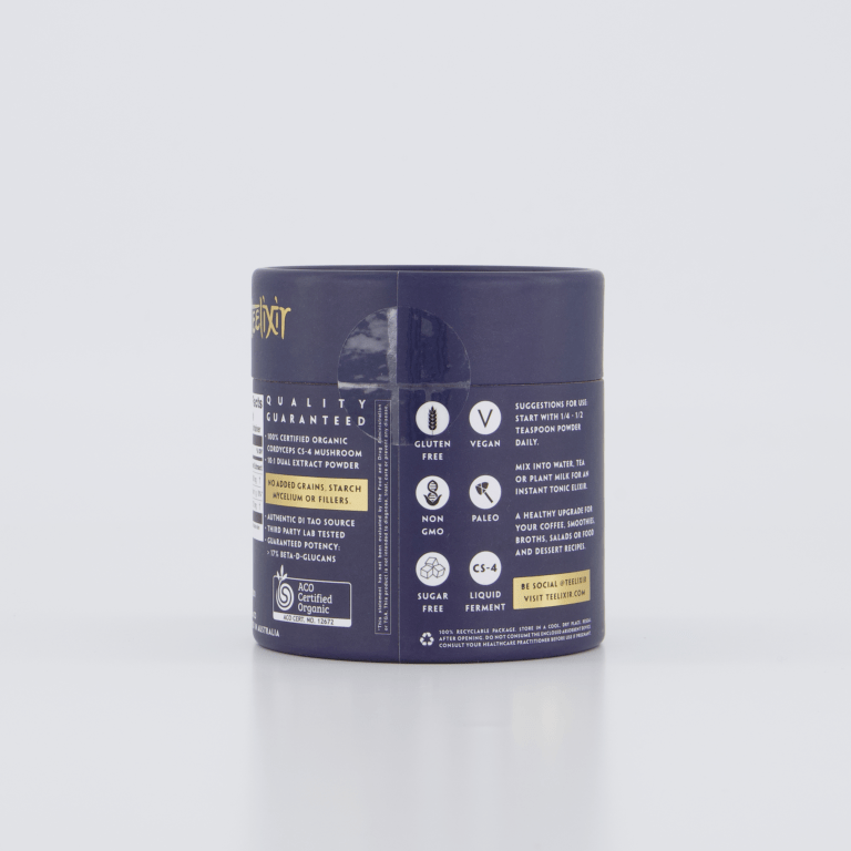 Teelixir Organic Cordyceps Mushroom 250g Teelixir Organic Cordyceps Mushroom 250g
