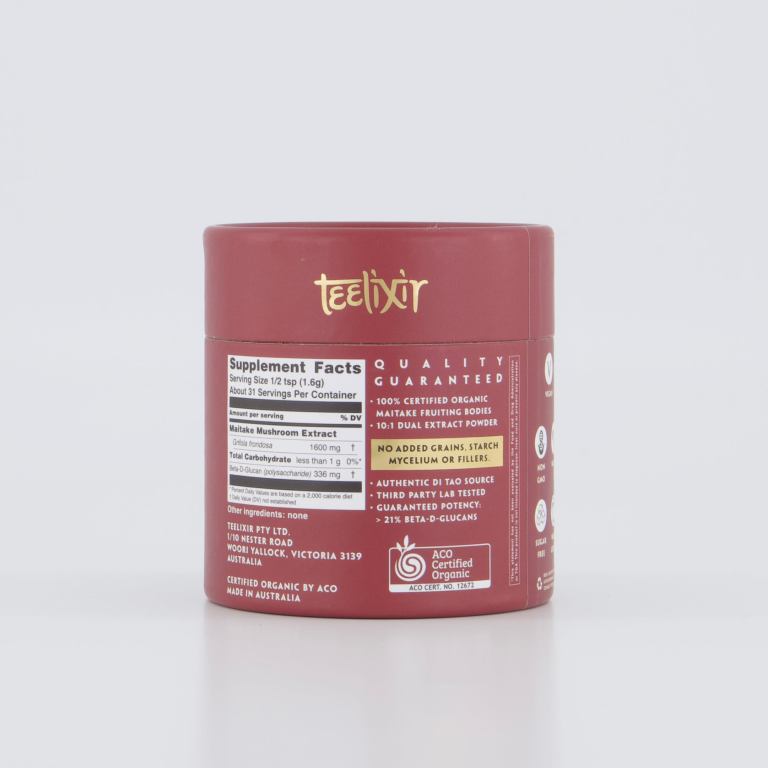 Teelixir Organic Maitake Mushroom 500g Teelixir Organic Maitake Mushroom 500g