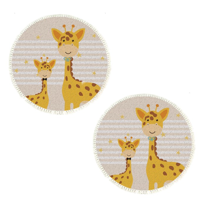 SOGA 2X 120cm Cute Cartoon Animal Non-Slip Thick and Ultra-Soft Carpet Flannel Rug SOGA 2X 120cm Cute Cartoon Animal Ultra-Soft Carpet Flannel Rug