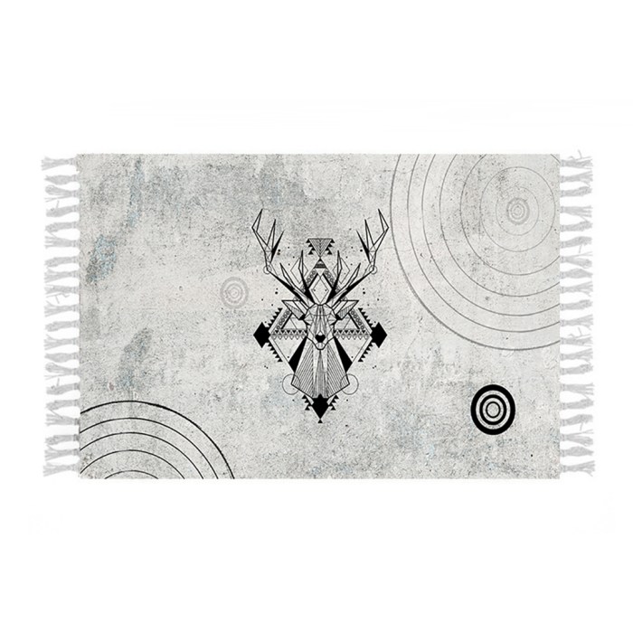 SOGA 90cm Woven Minimalist Bedroom Area Rug Carpet, Home Decor SOGA 90cm Woven Minimalist Bedroom Area Rug Carpet