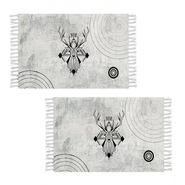 SOGA 2X 90cm Woven Minimalist Bedroom Area Rug Carpet, Home Decor SOGA 2X 90cm Woven Minimalist Bedroom Area Rug Carpet