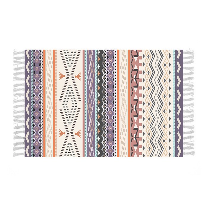 SOGA 90cm Bathroom Rug Vintage Kitchen Area Runner Rugs