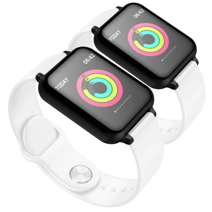 SOGA 2X Waterproof Fitness Smart Wrist Watch Heart Rate Monitor Tracker White SOGA 2X Waterproof Fitness Smart Wrist Watch
