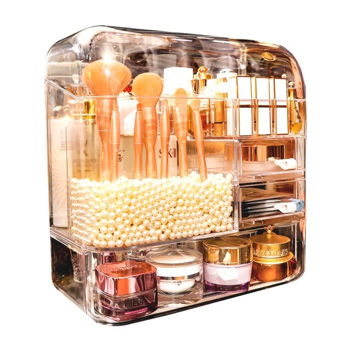 SOGA Transparent Cosmetic Storage Box