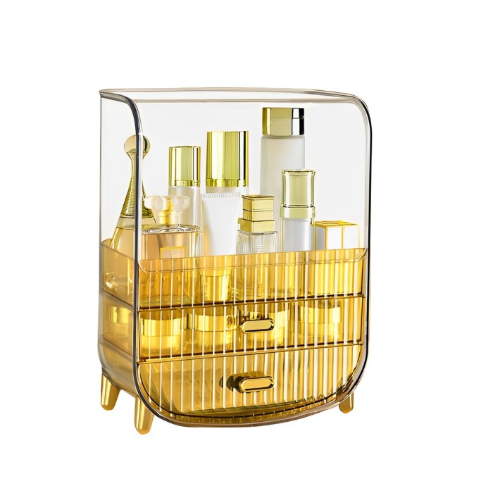 SOGA 3 Tier Golden Yellow Multifunctional Countertop