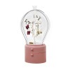 SOGA Pink 360 Degree Rotating LED Light