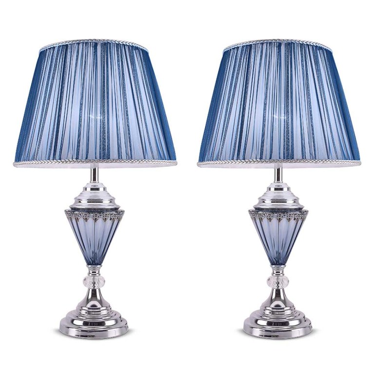 SOGA 2X LED Elegant Table Lamp with Warm Shade Desk Lamp
