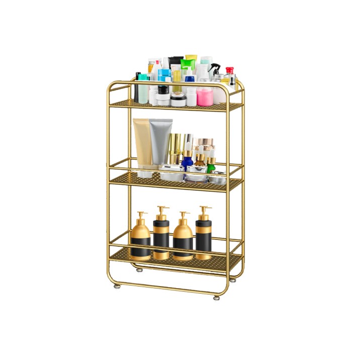 SOGA 3 Tier Rectangular Bathroom Shelf Multifunctional Storage Display Rack Organiser SOGA 3 Tier Rectangular Bathroom Shelf