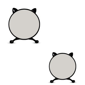 SOGA 2X 30cm Cat Ear Style LED Light