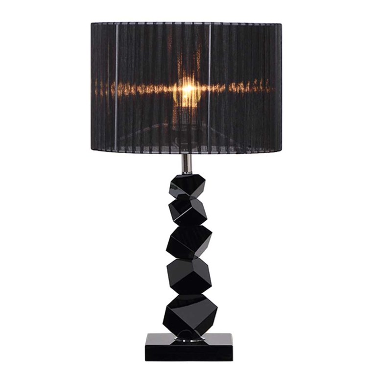 SOGA 55cm Black Table Lamp with Dark Shade LED Desk Lamp SOGA 55cm Black Table Lamp with Dark Shade LED Desk Lamp