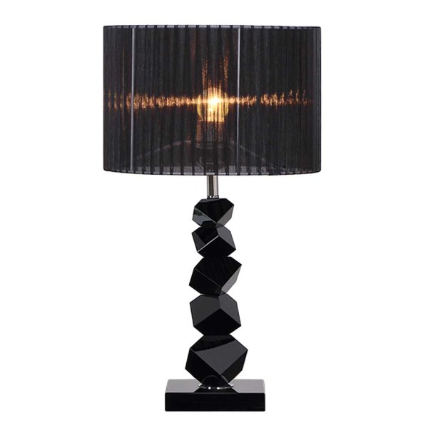 SOGA 60cm Black Table Lamp with Dark Shade LED Desk Lamp SOGA 60cm Black Table Lamp with Dark Shade LED Desk Lamp