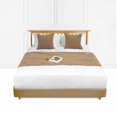 SOGA 1.5m Bed Light Brown Vintage Scarf Runner Bedding Tail Pad Flag For Home Hotel Set of 3 SOGA 1.5m Bed Light Brown Bedding Tail Pad Flag For Home Hotel Set of 3